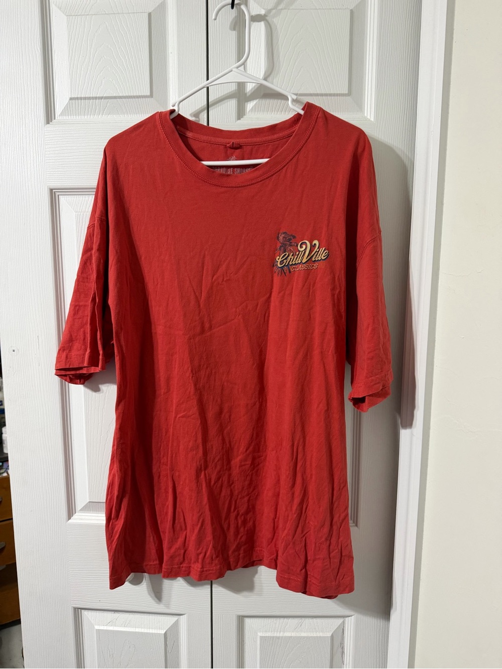 Chill Ville Red Short Sleeve Tee